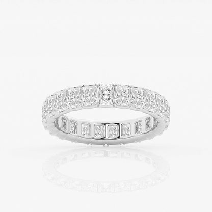 Radiant Eternity Band - 3.20 CTTW - Radiant Diamond - 14K White Gold