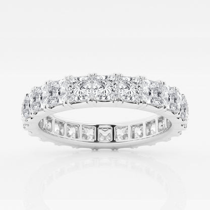 Princess Eternity Band - 3.00 CTTW - Princess Diamond - 14K White Gold