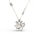 Radiant frost diamond pendant .webp