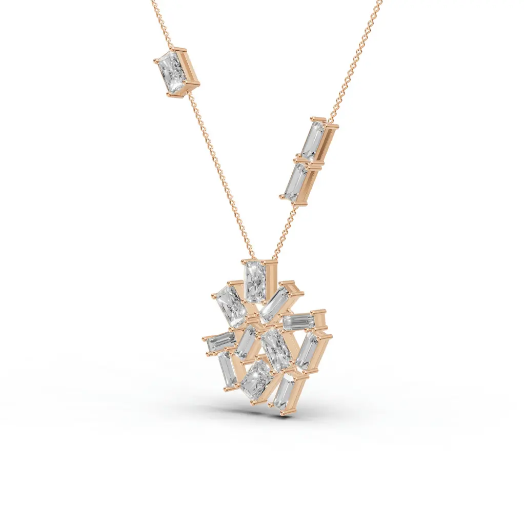 Radiant frost diamond pendant.webp
