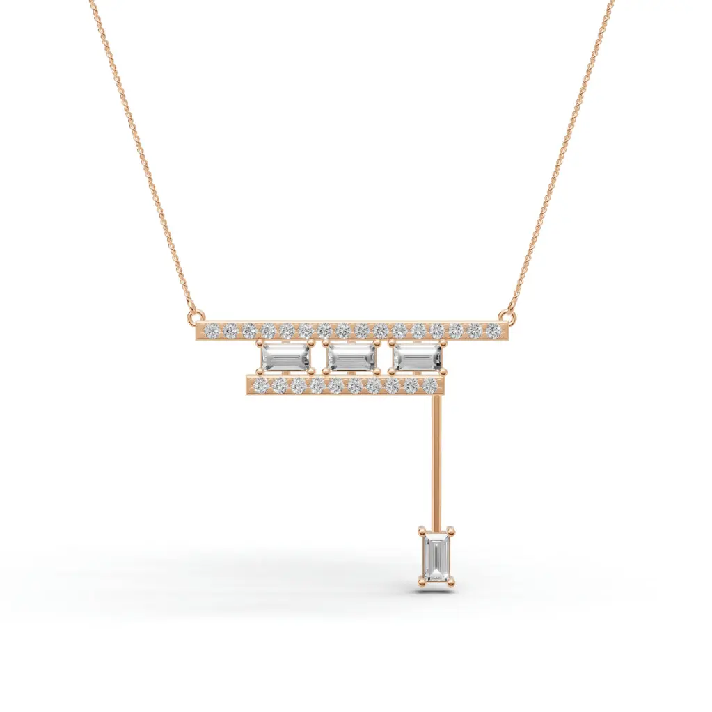 Torii light diamond pendant .webp