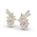 Elmera Petal diamond earring.webp