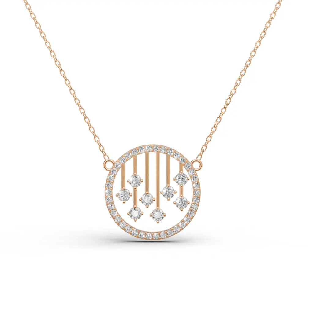 Baroque chandelier diamond pendant.webp