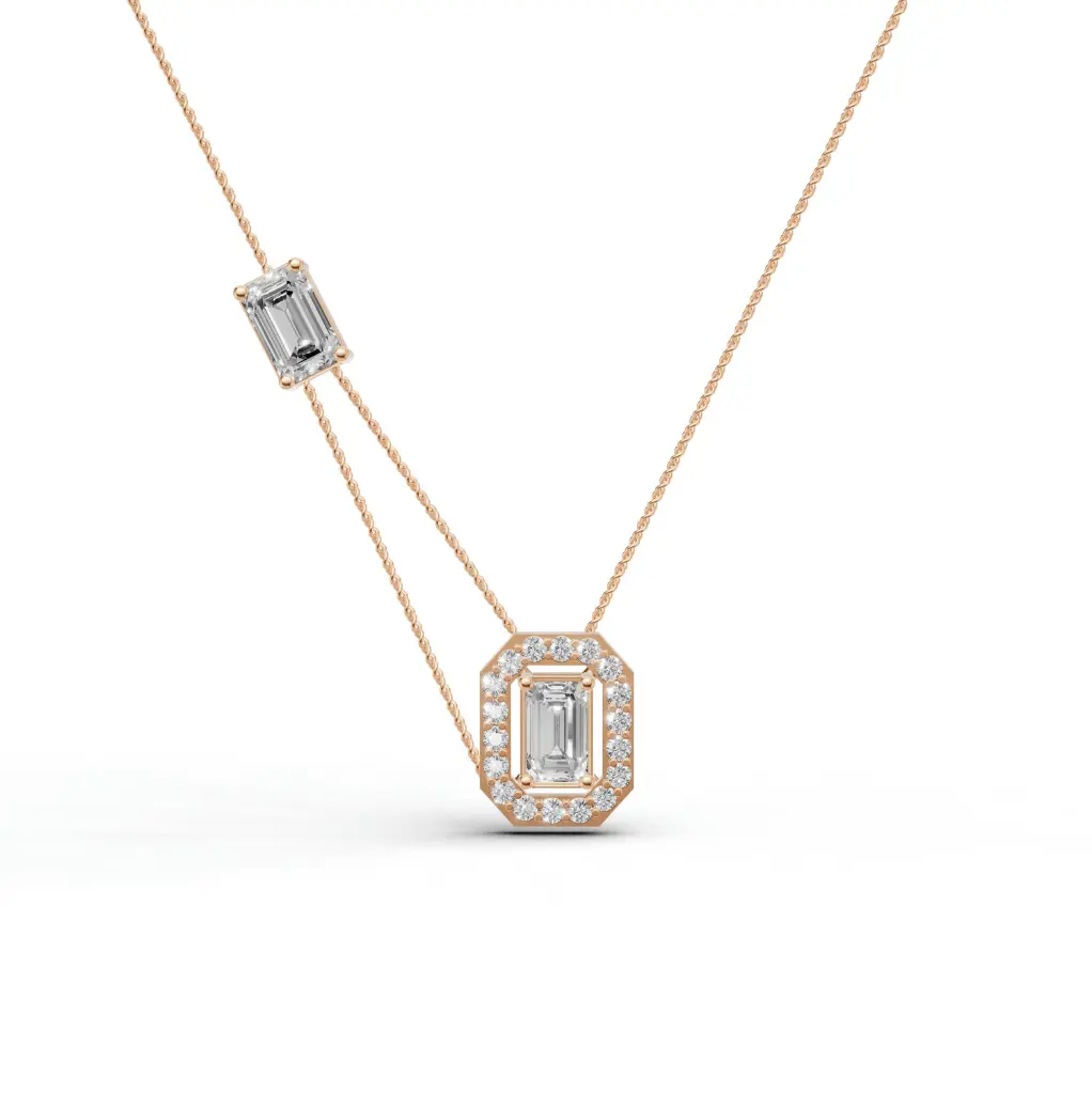 Auric strand diamond pendant .webp
