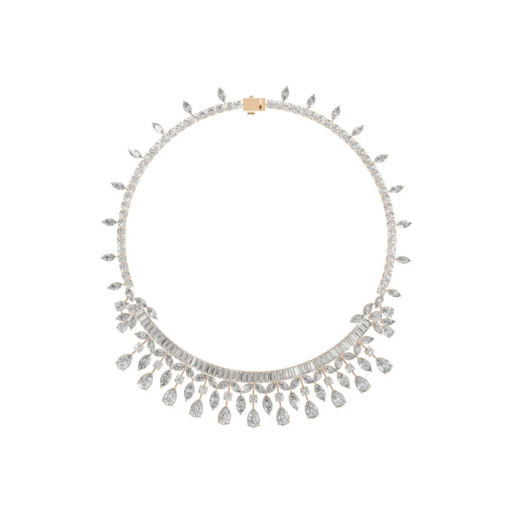 Chevelle round diamond necklace.webp