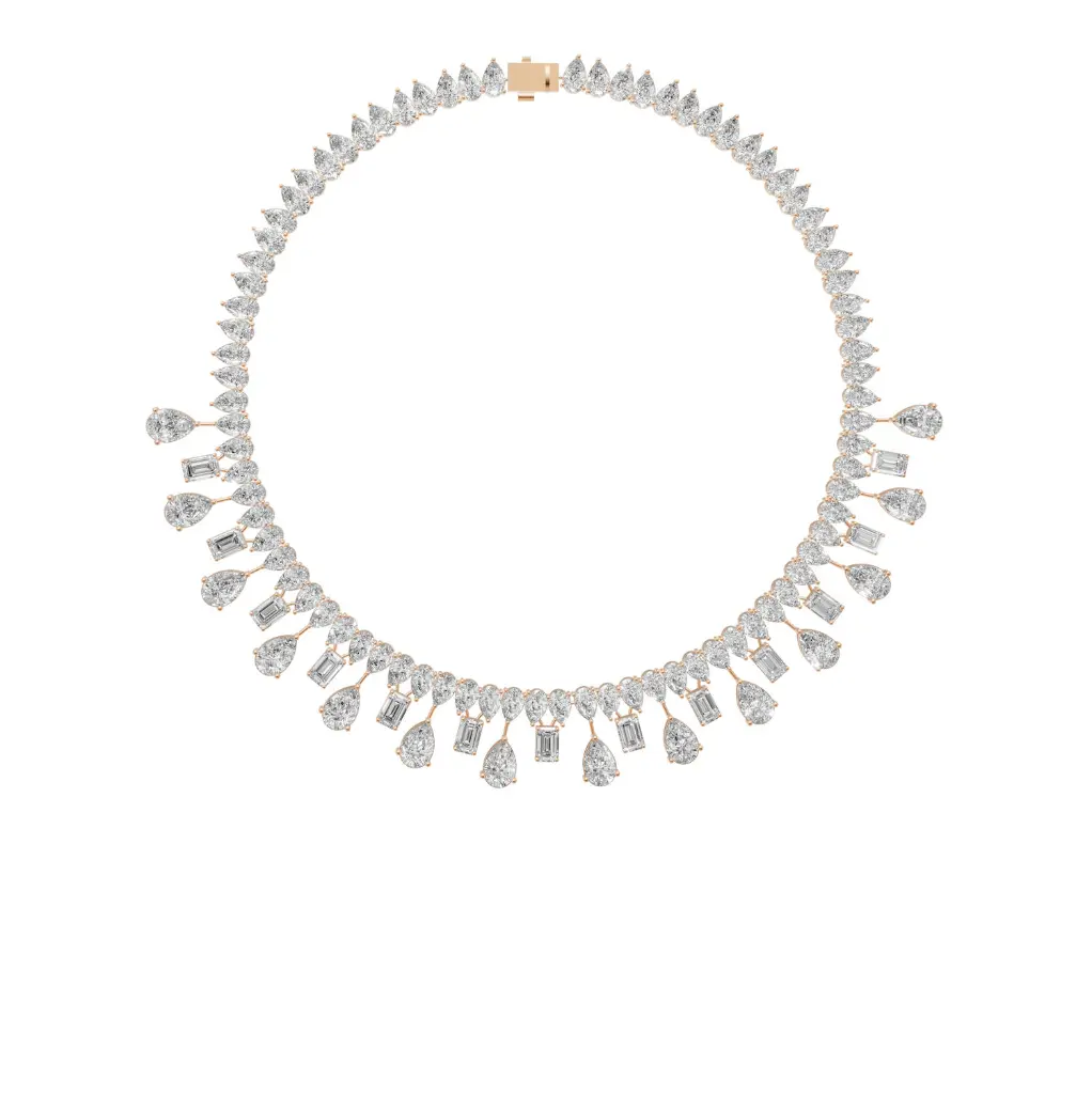 Cisel round desgner diamond necklace.webp