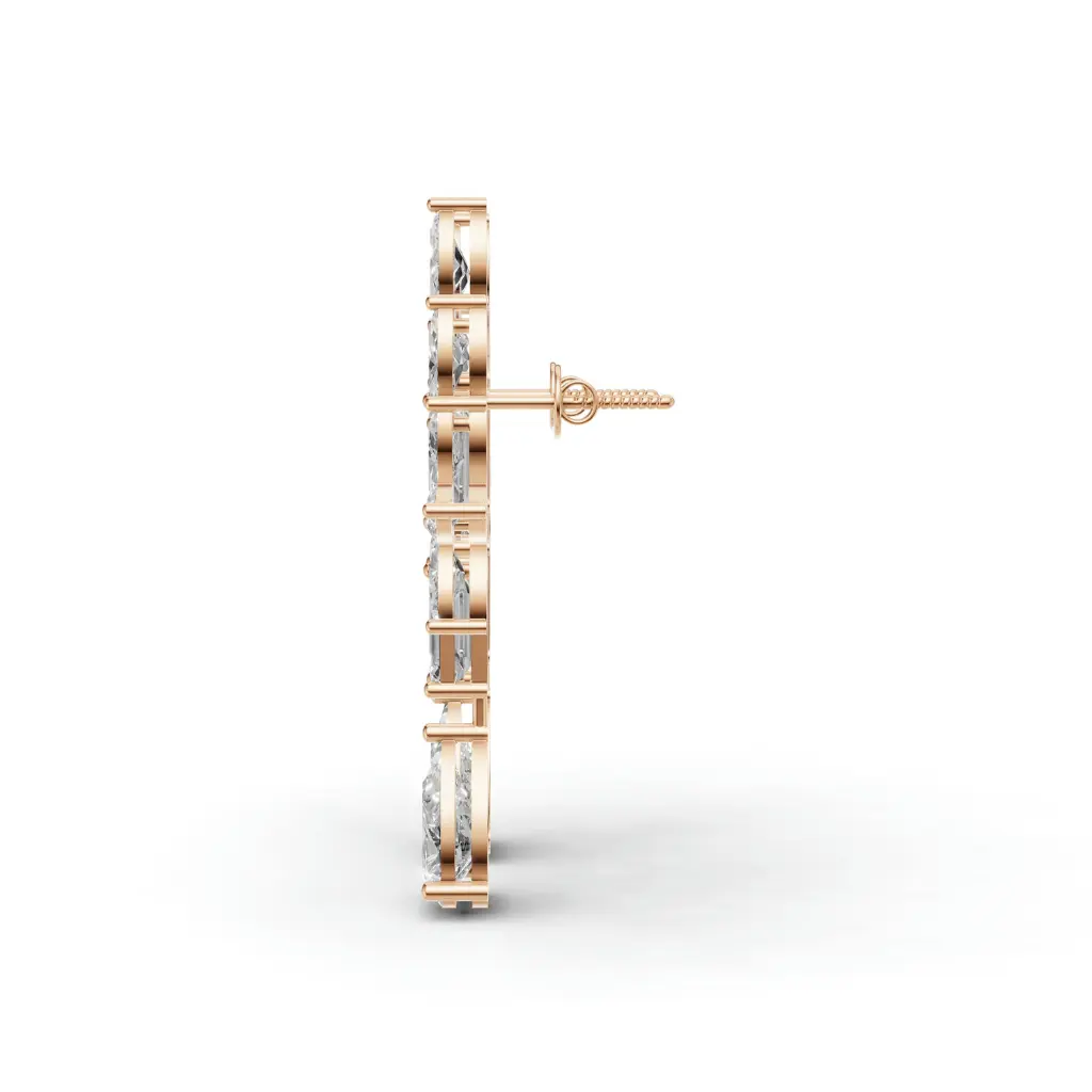Marquis Tear drop diamond earring .webp