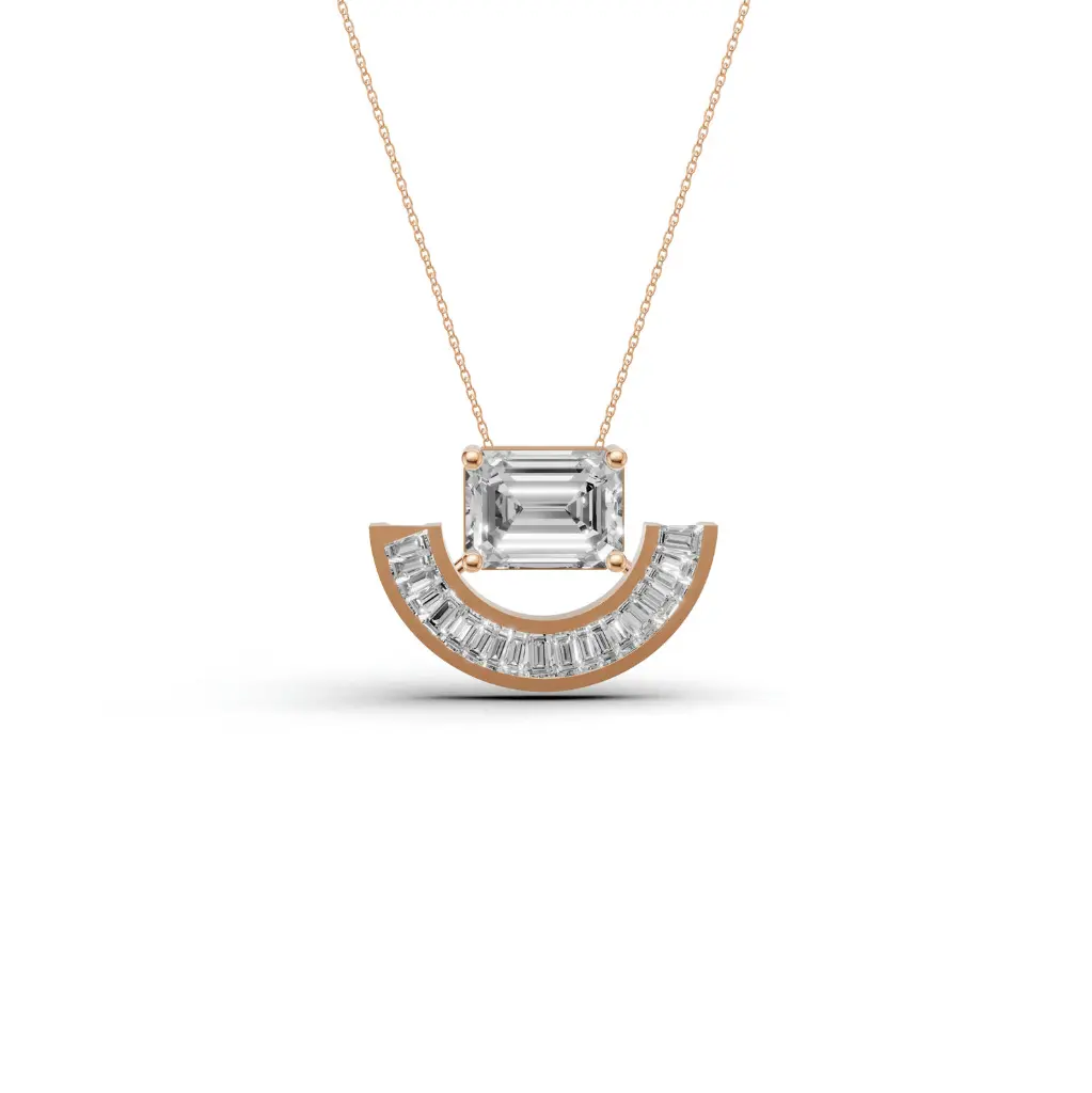 Cressida emerald diamond necklace .webp