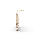 Cygne wings diamond earring side.webp