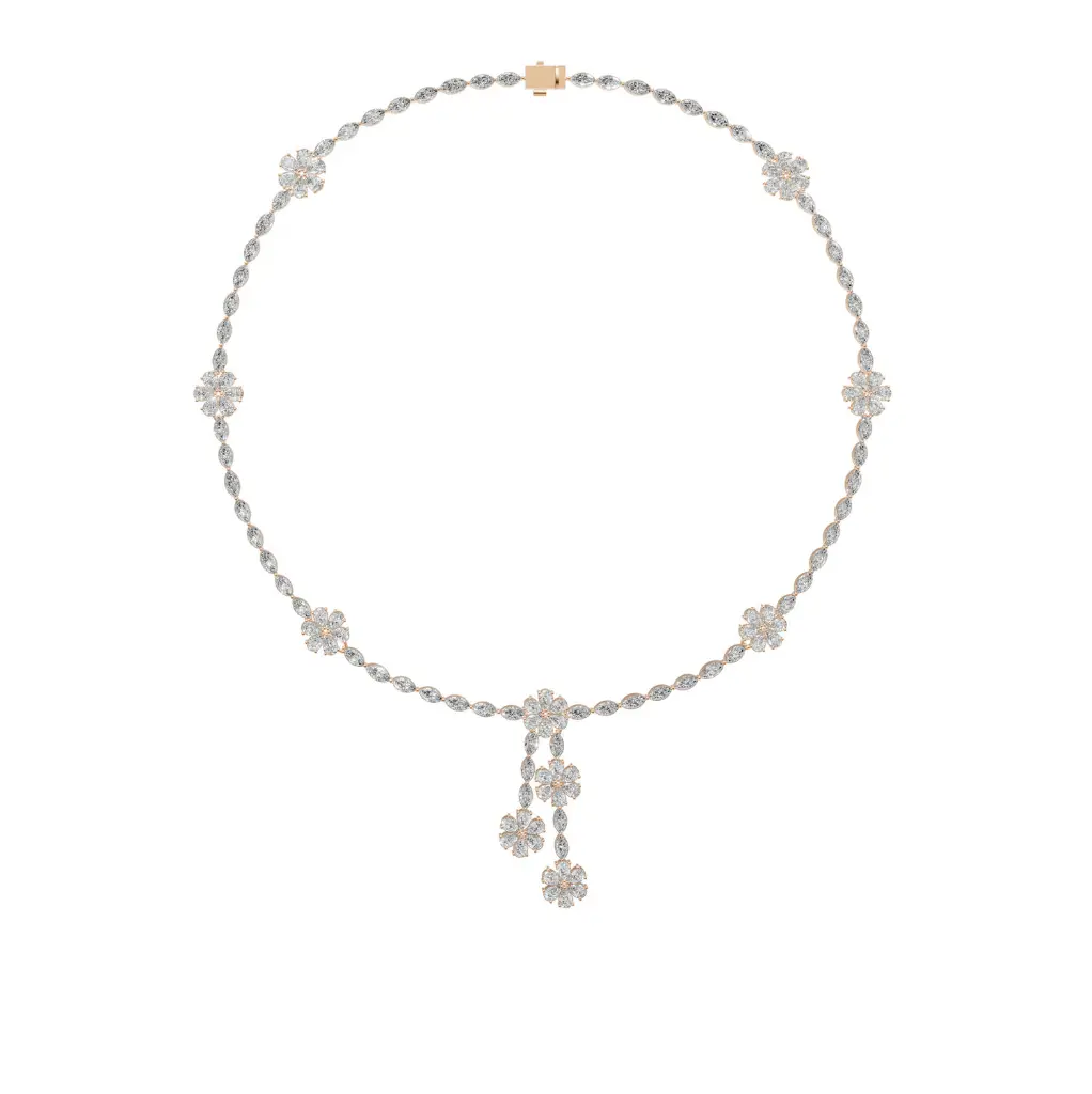Diasies drape diamond designer necklace.webp