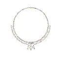 Fytro with tasle diamond desginer necklace.webp