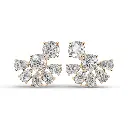 Zia diamond drop earring