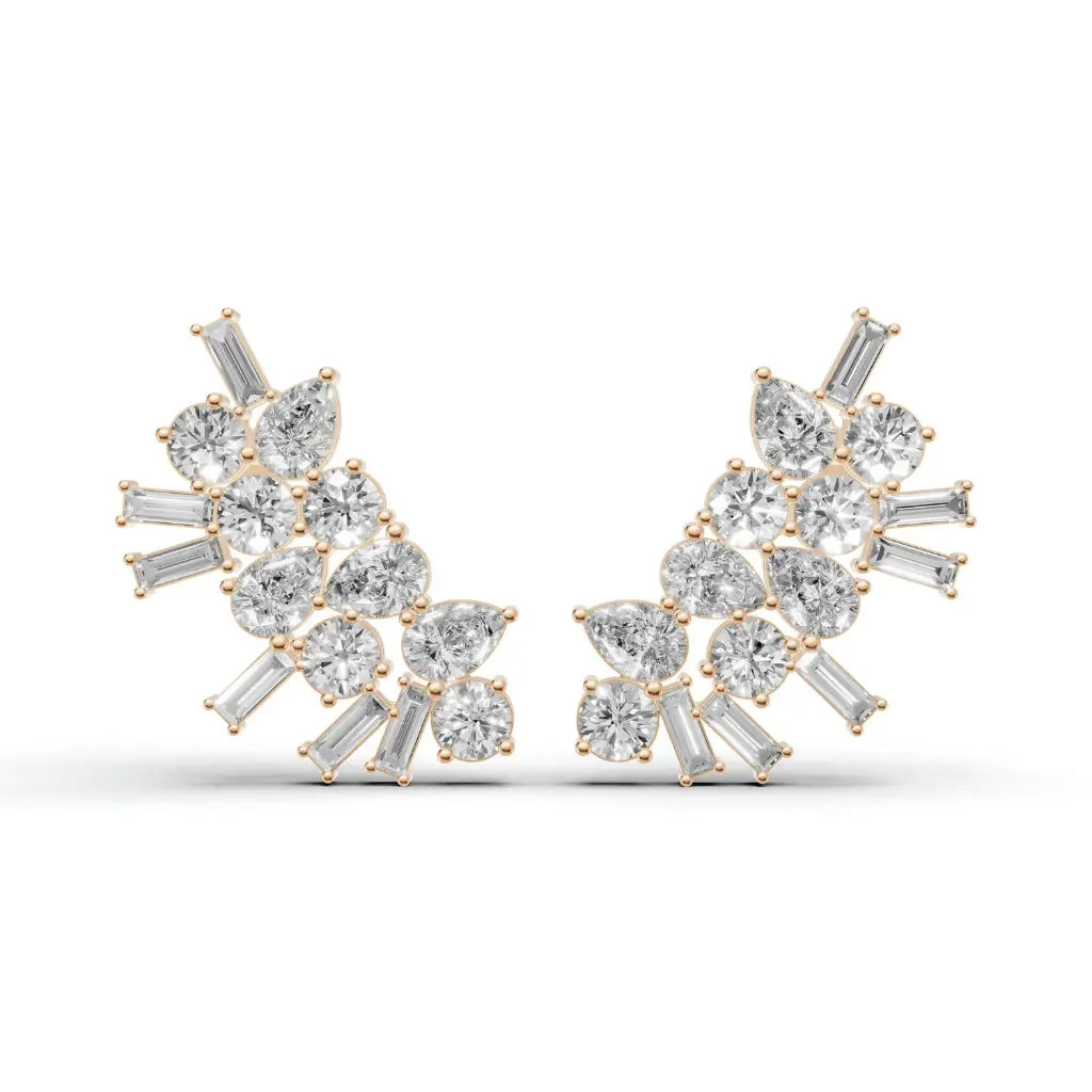 Crystaryn Diamond earring