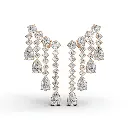 Lorelei diamond chandelier earring