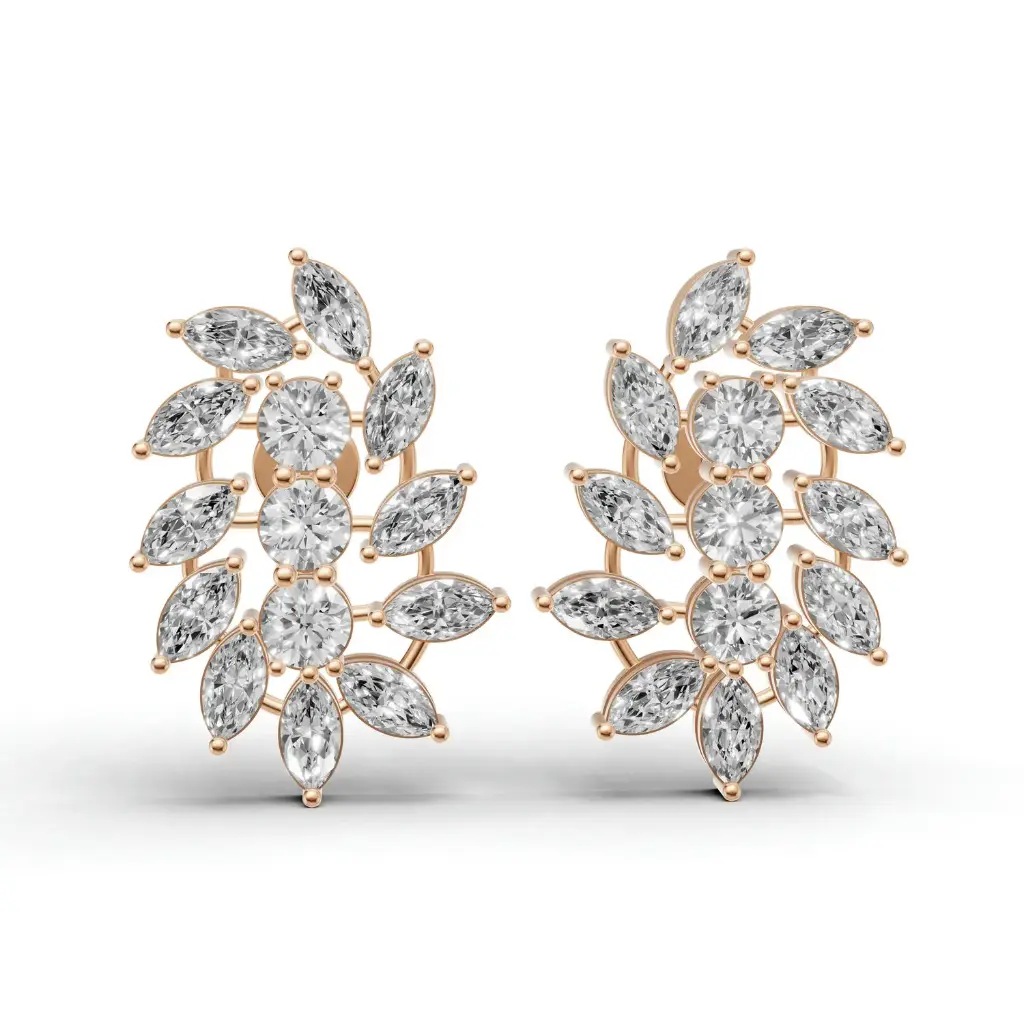 Mini clous diamond earring