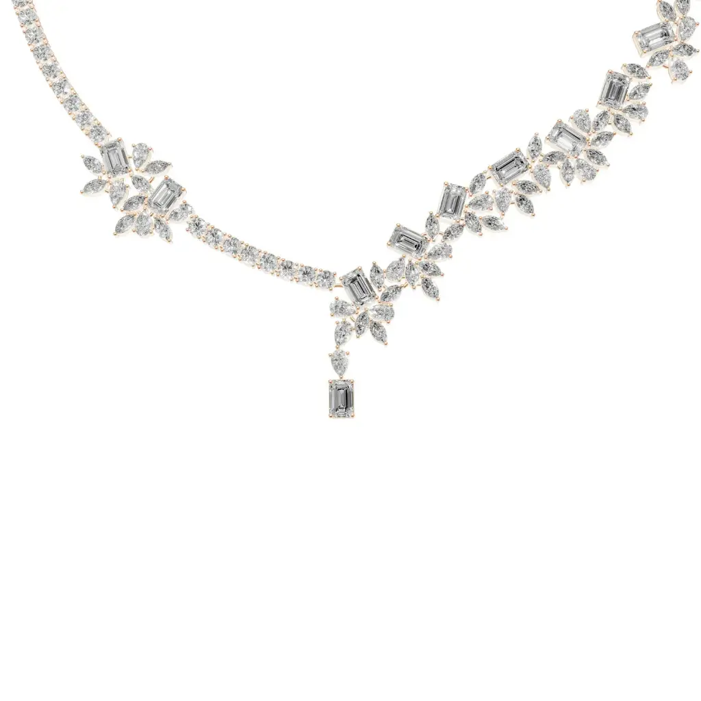 Carmilla Emerald designer necklace