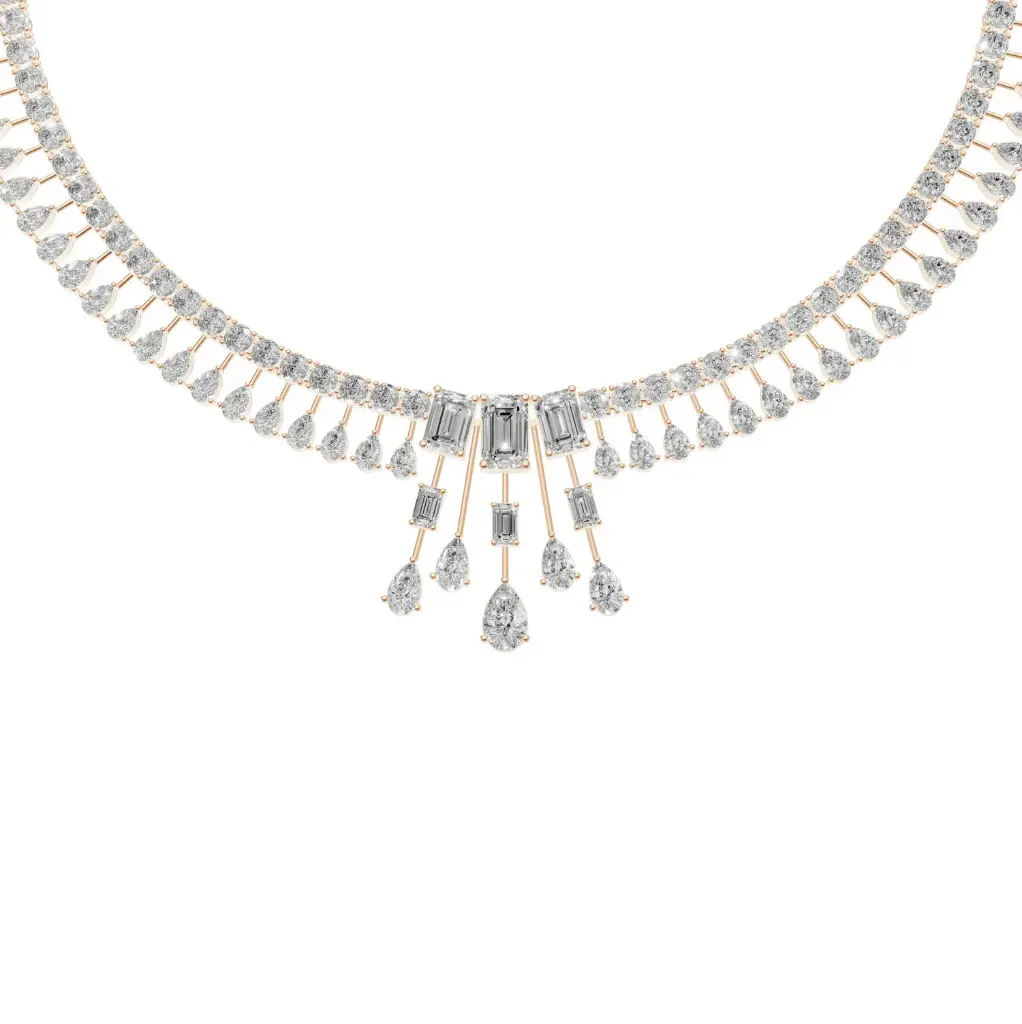 Fytro with tasle diamond desginer necklace