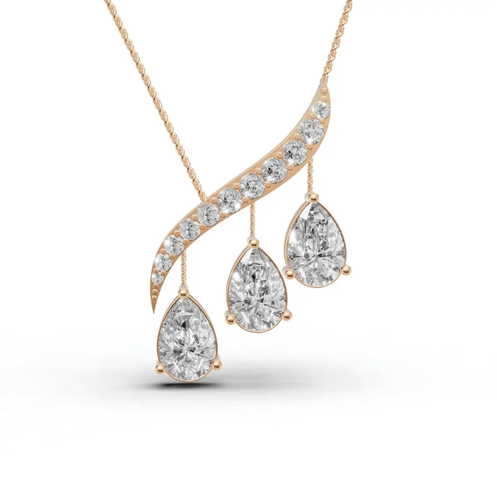 Illum kirani diamond pendant