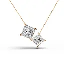 Aine axis diamond pendan