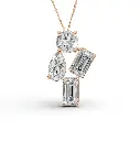 Lavina diamond pendant