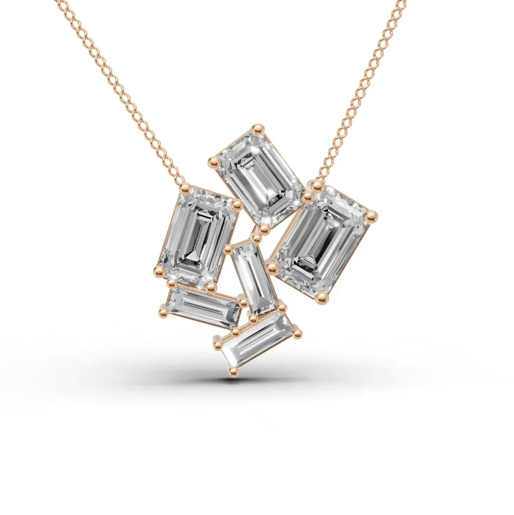 Korihime diamond pendant