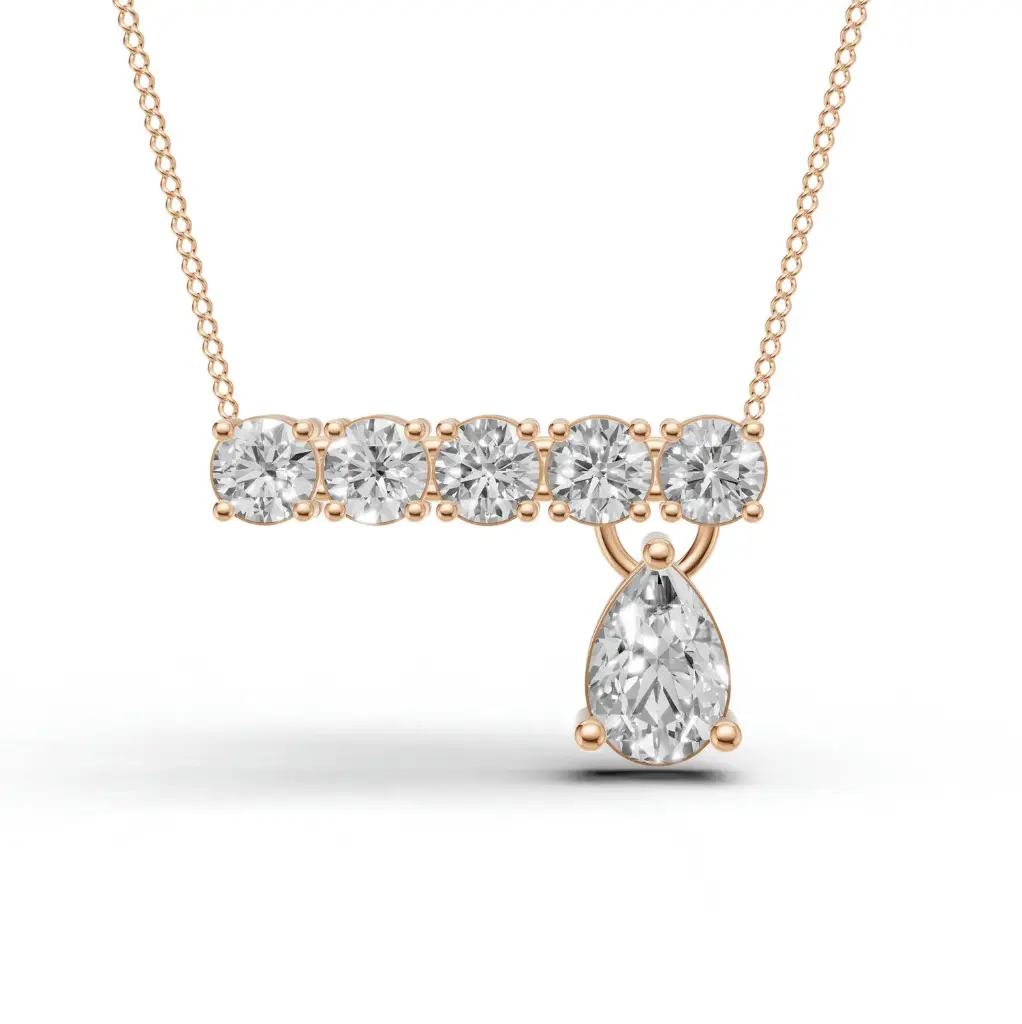 Natrix diamond pendant