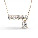 Natrix diamond pendant